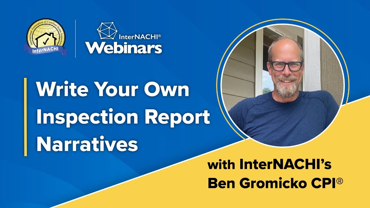 How to write your own inspection report narratives youtube