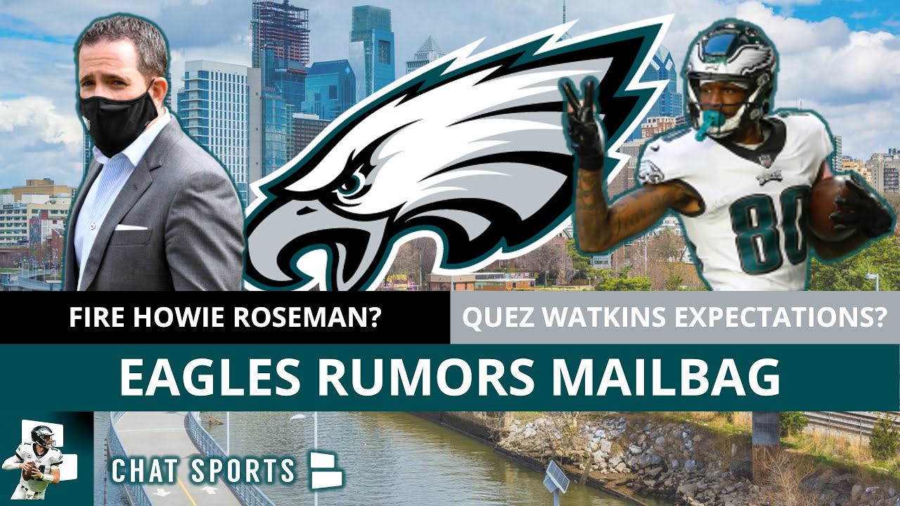 Eagles Rumors Mailbag: Firing GM Howie Roseman After 2021? + Eagles Full  Salary Cap Breakdown - YouTube