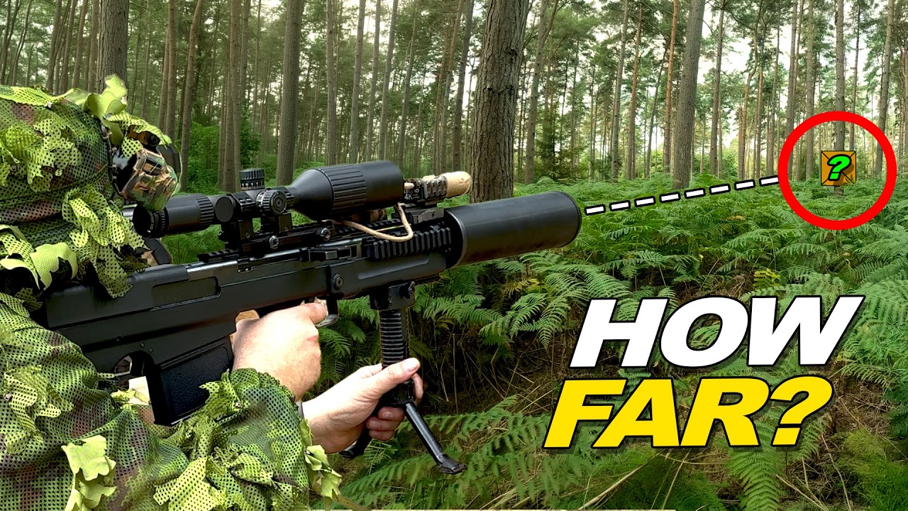 This Airsoft Sniper's Maximum Range Surprised Me (Silverback VKS)