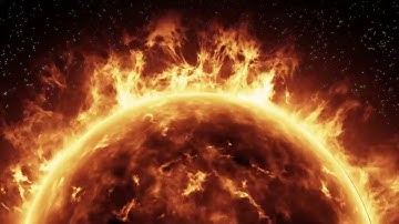 After Effects: Flying Past Sun Into Hyperspace.