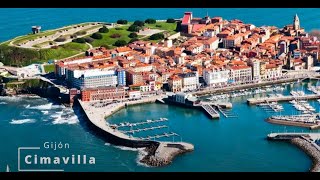Historia de Cimavilla en Gijón.