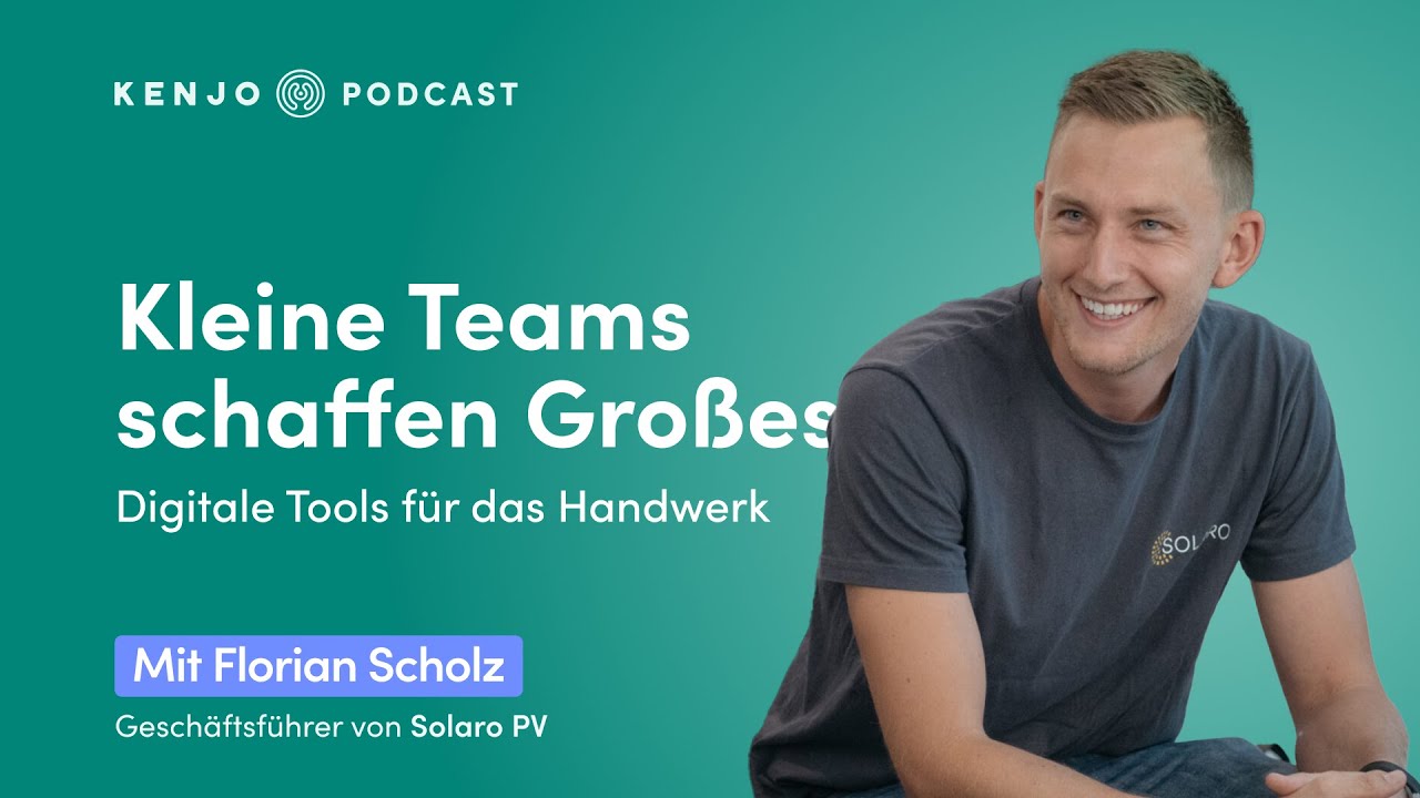 Folge 8: So schaffen kleine Teams Großes – Digitale Tools für mittelständische Handwerksunternehmen