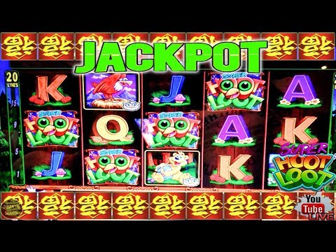 3x HUGE JACKPOTS! SUPER HOOT LOOT TOP SYMBOL HIGH LIMIT SLOT MACHINE