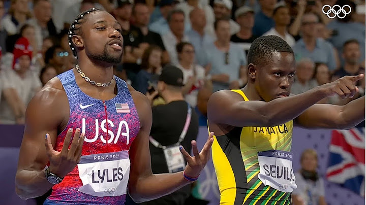 OMG FASTEST MENS 100M JAMAICA OBLIQUE SEVILLE DESTROYED USA NOAH LYLES 
