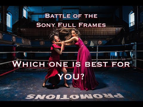 Battle of the Full Frames! Sony A7iii vs. Sony A7Riii vs. Sony A9- which camera is best for YOU?