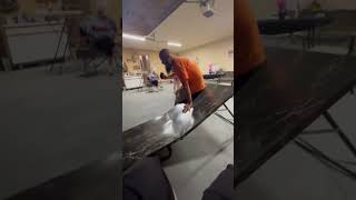 After Working On Sxss, Dude Just Wants To Sit On Tables