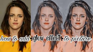 how to add glowing effect to picture || shiny and  glowing tutorial || creationxhelps❤️ screenshot 4