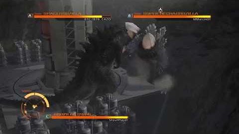 GODZILLA PS4 : Godzilla 2014 vs SpaceGodzilla vs Super MechaGodzilla