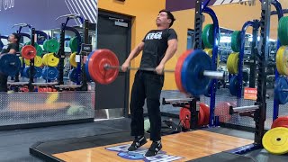 Floridian nomad does Power Clean + Jerk for the 2x