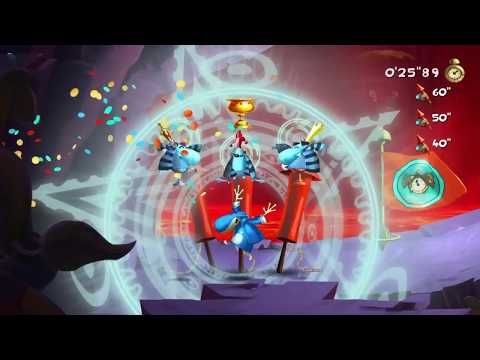 Rayman Legends : Invasion 5-5 Swarmed and Dangerous in 25"89s