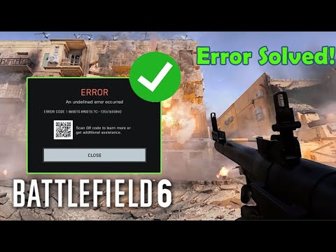 5 Solutions to Solve Battlefield 6 "An Undefined Error Occurred" I Android Data Recovery