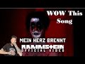 Till looks insane - Rammstein "Mein Herz Brennt" (English Subtitled) (REACTION)