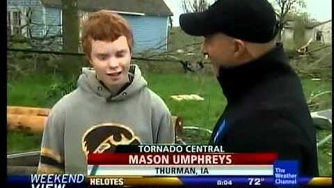 CodeRED Weather Warning system alerts residents of tornado in Thurman, IA