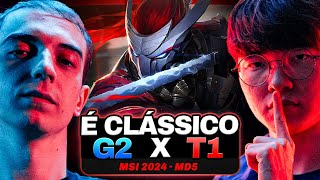 RESUMO MSI: T1 x G2 | FAKER vs CAPS - ILHA DAS LENDAS