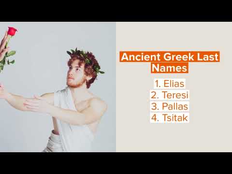 Video: Greek surnames - male and female