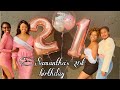Samantha's 21st Birthday celebration | South African YouTuber | @2hot_sammy