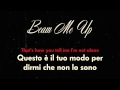 P!nk - Beam Me Up (testo e traduzione)