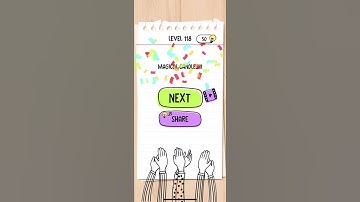 Brain Test Level 118 Walkthrough