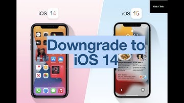 How to Downgrade iOS 15 to iOS 14 (without loosing Data)