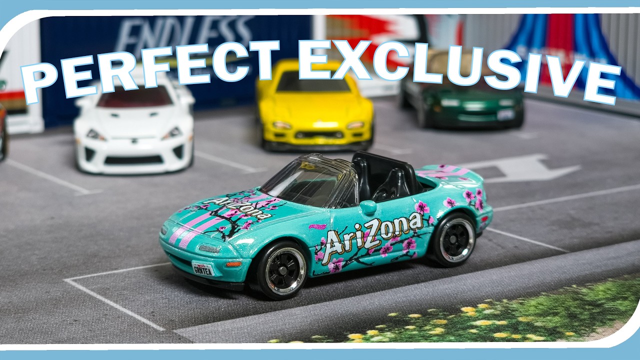 Another Great 7-Eleven Exclusive: Hot Wheels AriZona-Themed Miata