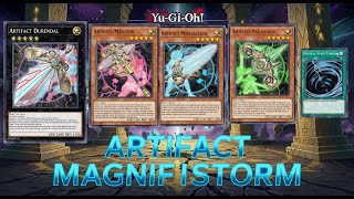 MDPRO3 ,⚡🛡️   Artifact Magnifistorm deck : Unleash the Divine Tempest ⚡🛡️ #YuGiOh