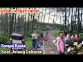 Suasana keramaian jelang lebaran pasar tengah hutan trenggalek