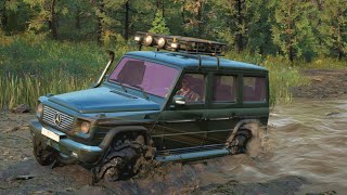 SnowRunner Mods - Mercedes-benz G-Class 4x4 Driving Offroad screenshot 3