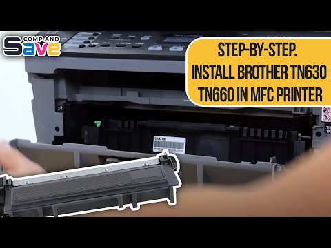 Brother MFC-L2700DW Printer Toner Cartridges Installation