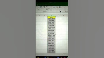 How To Delete Duplicate Names In Ms Excel |Just One Click|#exceltips #exceltricks #shorts #viral #54