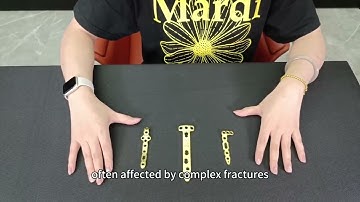 😊The display of Distal Tibia Medial Locking Plate#lockingplate  #orthopedic  #bone