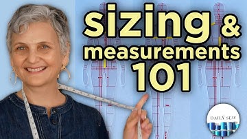 How to Choose the Right Sewing Pattern Size | Sewing Pattern Fitting | The Daily Sew