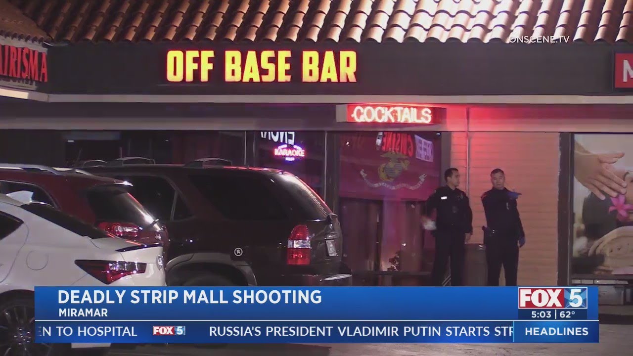 Man Killed In Shooting Outside Bar Near Military Base - YouTube