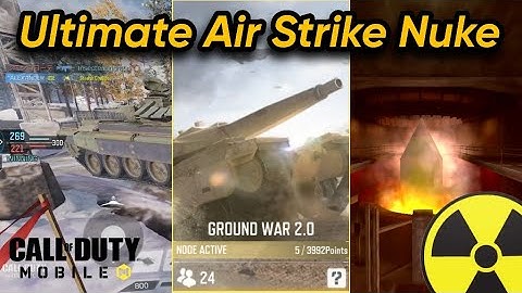 Got an Ultimate Air Strike Nuke In NEW Ground War 2.0 in COD Mobile | COD Mobile Multiplayer