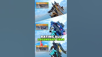 Rating all Legendary CBR4 skins in CODM