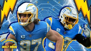 Chargers Defense Top 10 in NFL 2023 BOLT BROS LA Chargers