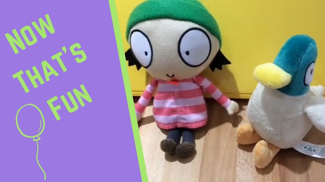 sarah and duck duck toy