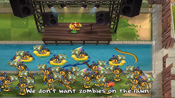 Plants vs. Zombies Mod Heroes of "Zombies on Your Lawn" End Credits Song PvZ