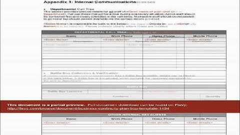 Business Continuity Plan (BCP) Template