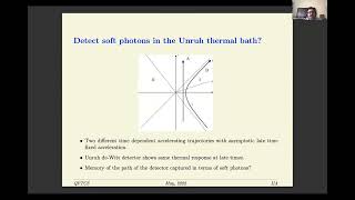 Sanved Kolekar - Can a localised quantum system see soft photons? screenshot 5