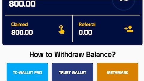 TT Coin Network Withdrawal process TC wallet & Trust wallet - Tc Network crypto Mining || 2023