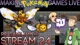 Pokemon Splice Stream Session 24 - Making Pokemon Games Live