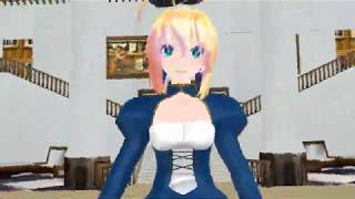 MMD SABER TROUBLE MAKER