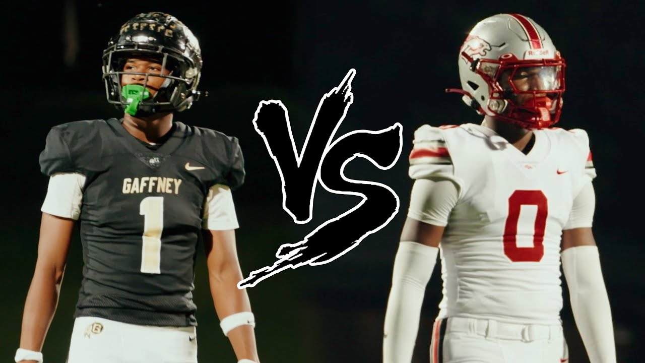 TWO OF SC BEST COME DOWN TO THE WIRE 17 Gaffney vs 4 South Pointe