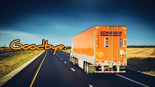 GOODBYE SCHNEIDER 👋 ON TO THE NEXT CHAPTER #trucking #owneroperator #schneider #sfi #lease