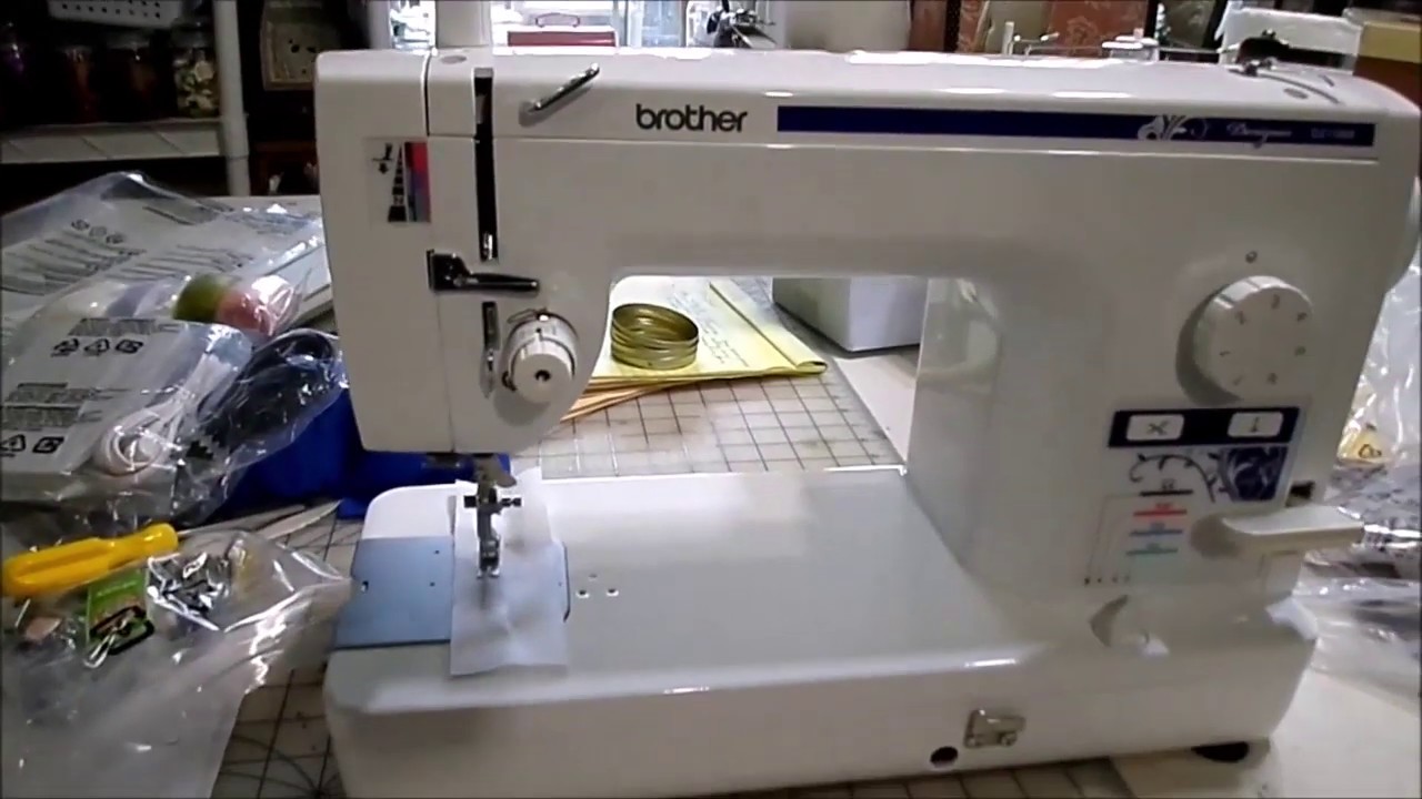 Sewing Machine Unboxing Brother Designio DZ1500 YouTube
