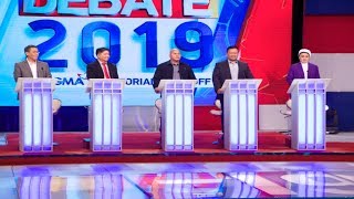 #Debate2019: Diokno, Gadon, Dela Rosa, Ejercito, Gutoc | Round 1