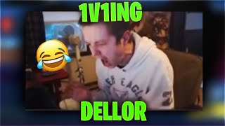 I 1V1D The Angriest Streamer In The World Dellor