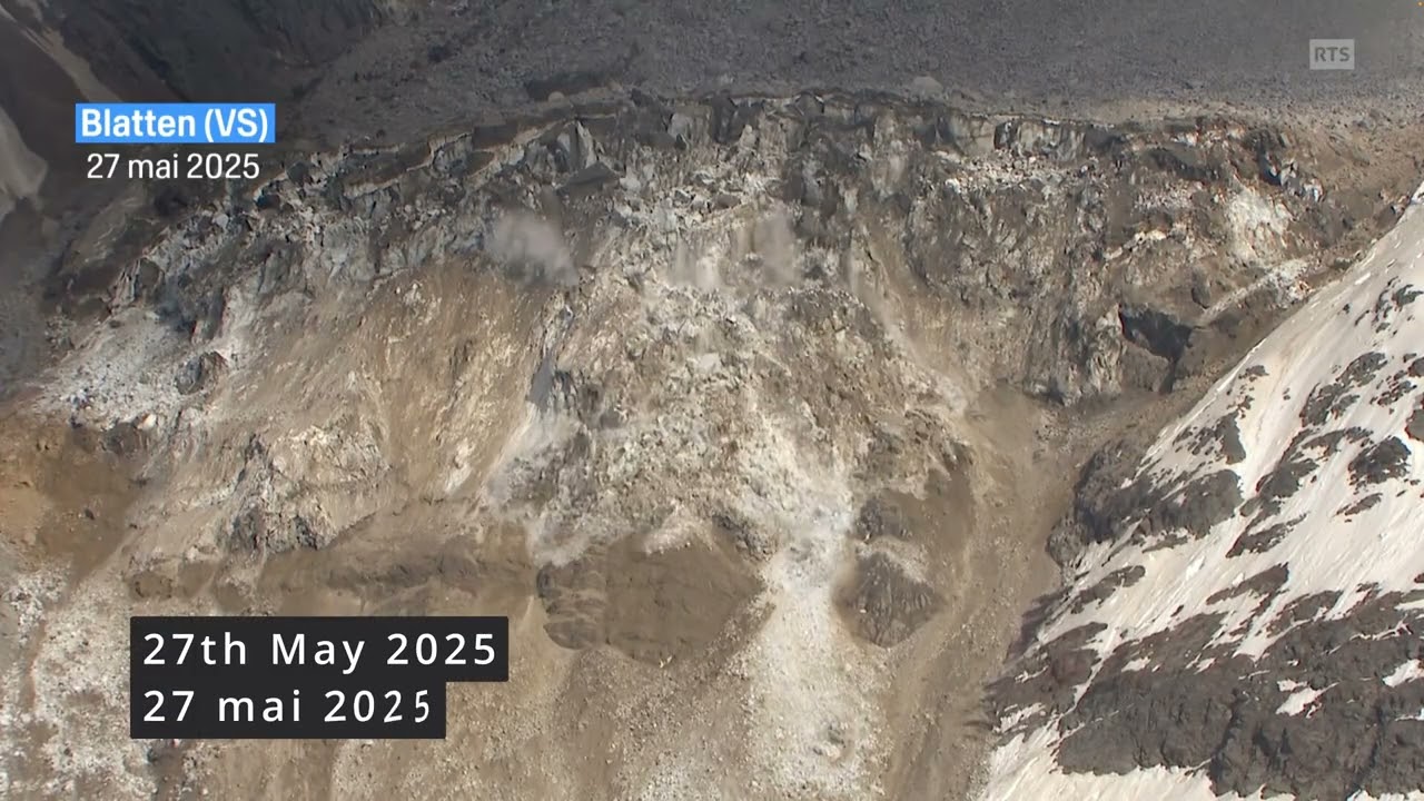 The catastrophe of Blatten - la catastrophe de Blatten