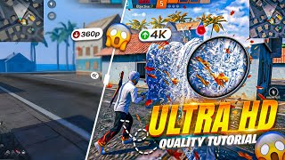 FREE FIRE ULTRA HD QUALITY CC TUTORIAL 🔥 ALIGHT MOTION CC PACK   CC PRESET 💯