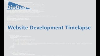 Website Development Timelapse